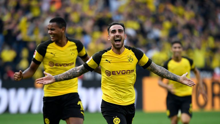 Angriff - Paco Alcacer (Borussia Dortmund): Der Spanier wurde gegen Augsburg in der 59. Minute beim Stand von 0:1 eingewechselt. Erst sorgte er zwei Mal für den Ausgleich, ehe er in der Nachspielzeit das Stadion mit seinem Siegtreffer explodieren ließ.
