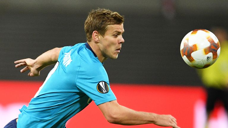 Alexander Kokorin steht aktuell bei Zenit St. Petersburg unter Vertrag.