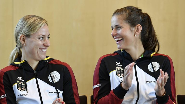 Angelique Kerber und Julia Görges dürfen sich über ihre Platzierungen in der Weltrangliste freuen - sie sind beide unter den besten 14.