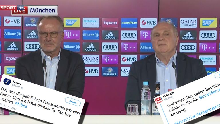 Karl-Heinz Rummenigge und Uli Hoeneß wehren sich gegen die Kritik der Medien. 