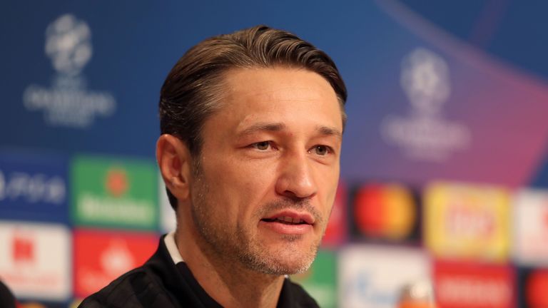 Niko Kovac spricht vor dem Champions-League-Duell gegen Ajax Amsterdam auf der obligatorischen Pressekonferenz.