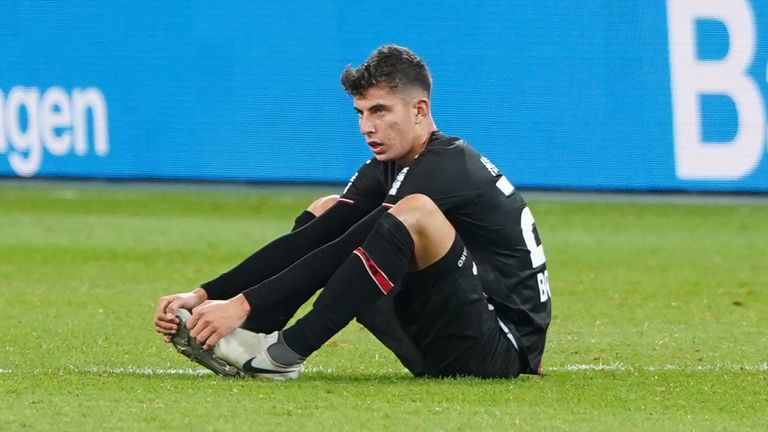 Kai Havertz muss aufgrund einer Knieprellung pausieren.