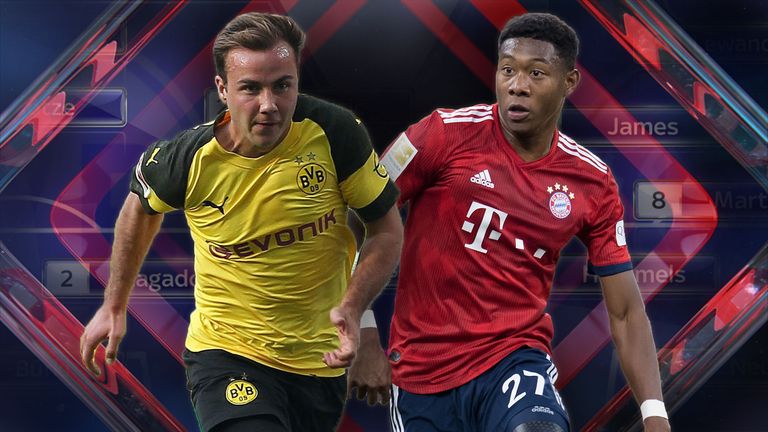 Mario Götze (l.) und David Alaba dürften am Wochenende für ihren Klub von Beginn an auflaufen. 