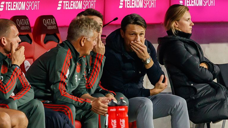 Trainer Niko Kovac stehen schwierige Wochen beim FC Bayern bevor. 