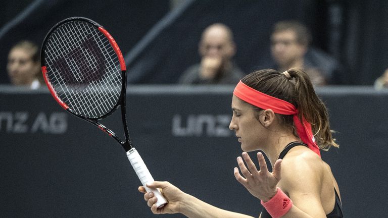 Andrea Petkovic hadert mit ihrer Leistung im Halbfinale.