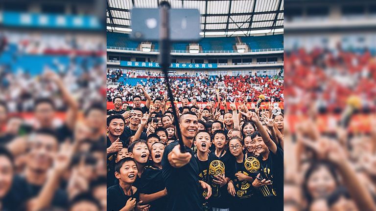 Cristiano Ronaldo hat die meisten Follower auf Instagram (Quelle: instagram.com/cristiano).