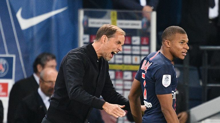 Thomas Tuchel setzt Kylian Mbappe in Marseille zunächst auf die Bank. 