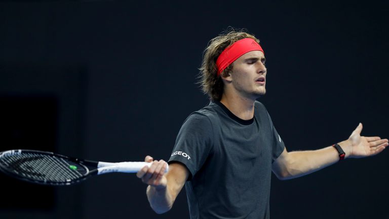 Alexander Zverev scheitert überraschend im Achtelfinale von Peking.