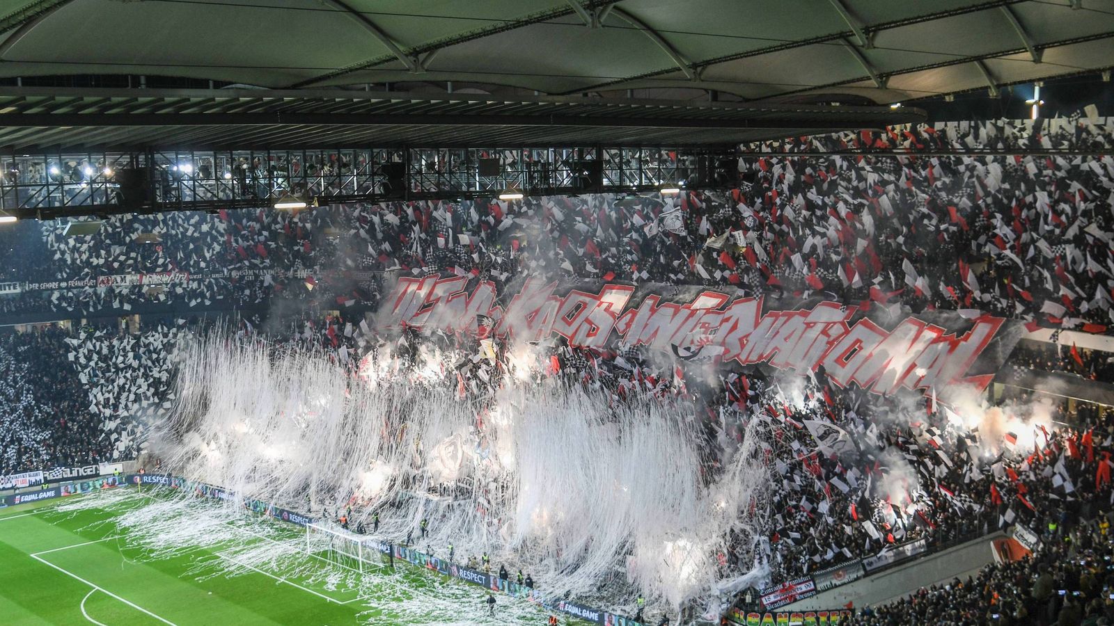 Europa League Eintracht Frankfurts nächste Choreo Fußball News Sky Sport