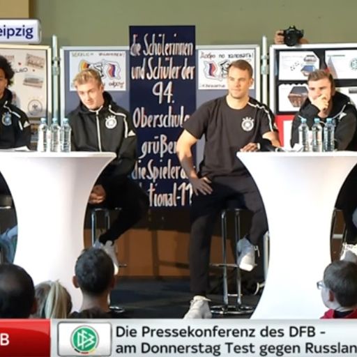 DFB-Team: Neuer, Sane &Co. werden vor Russland-Partie gefeiert