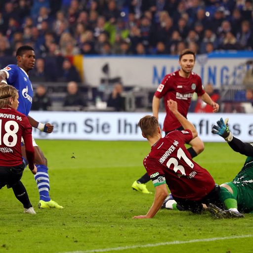 Bundesliga: Schalke bezwingt Hannover 96