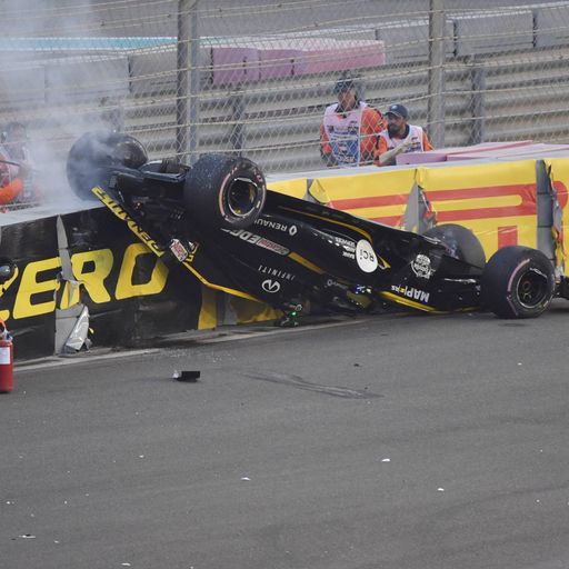 F1: Horror-Crash von Hülkenberg überschattet Hamilton-Sieg