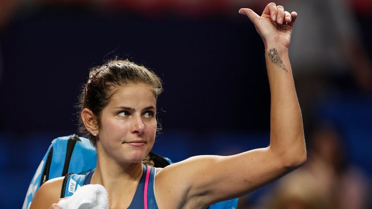 Julia Görges besiegt in Zhuhai Elise Mertens in zwei Sätzen.