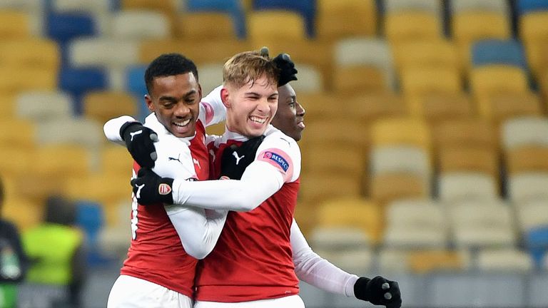 Arsenal jubelt in Worskla Poltawa.