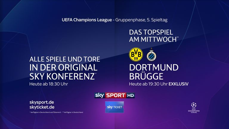 Champions League Heute Live Im Tv Und Stream 5 Spieltag Fussball News Sky Sport