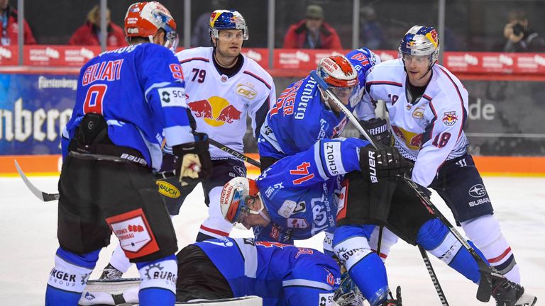 Die Schwenninger Wild Wings konnten überraschend gegen den Favoriten Red Bulls München gewinnen.