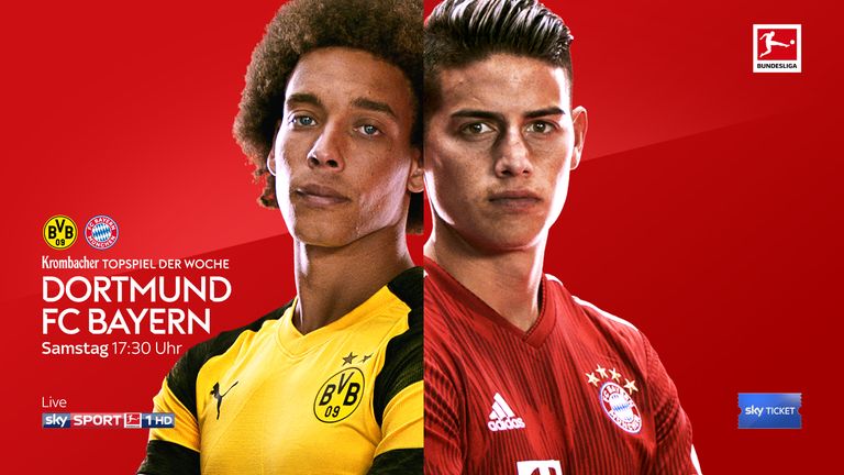 Borussia Dortmund empfängt den FC Bayern München im Top-Spiel-Kracher. Wir geben Dir alle Infos zur Übertragung auf Sky!