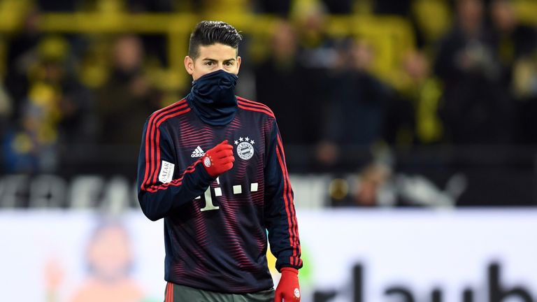 FC Bayern: James Rodriguez ist das jüngste Sorgenkind des Rekordmeisters. Der 27-jährige Spielmacher zog sich einen Außenbandteilriss im linken Knie zu und fehlt laut Angaben des Vereins "mehrere Wochen". 
