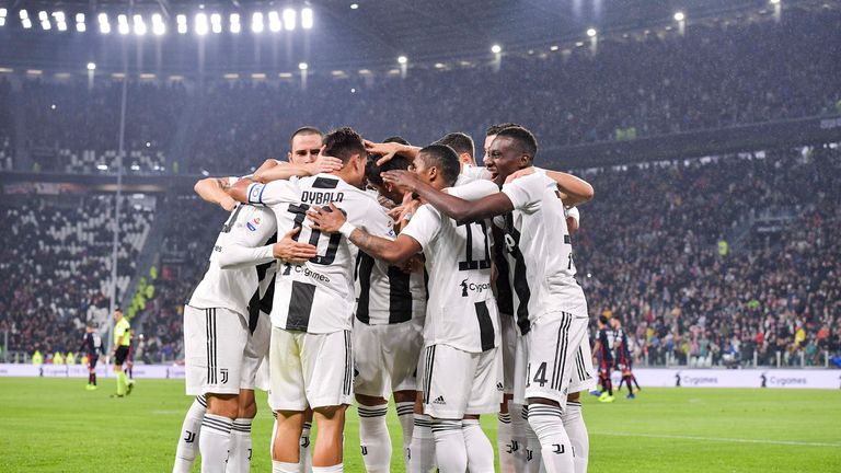 Juventus Turin feiert den zehnten Saisonsieg.