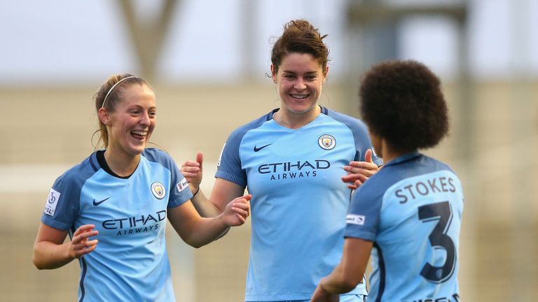 Die Frauen von Manchester City belegen aktuell den zweiten Tabellenplatz, spielten gegen den FC Reading 1:1-Unentschieden.