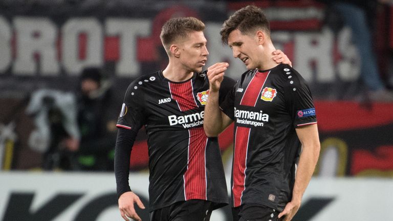 Panagiotis Retsos musste in der 34. Minute verletzt ausgewechselt werden.