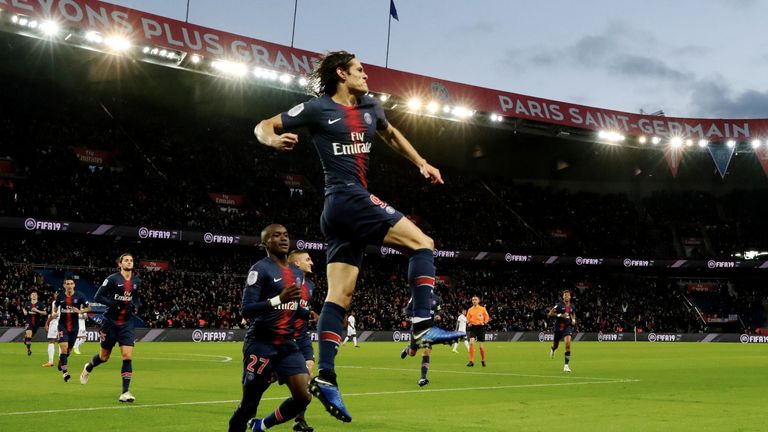 PSG-Star Edinson Cavani erzielt den goldenen Treffer gegen den FC Toulouse.