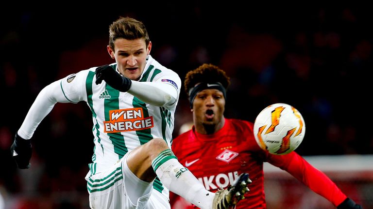 Rapid Wien hat seine Chancen auf den Einzug in die K.o.-Runde der Europa League deutlich erhöht.