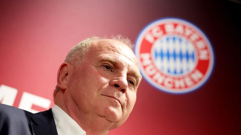 Bayern-Präsident Uli Hoeneß spricht offen über seine Zukunftspläne beim FC Bayern.