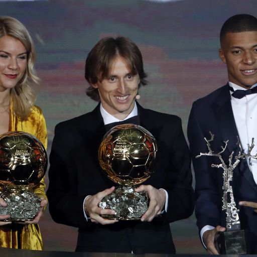 Luka Modric von Real Madrid gewinnt den Ballon d'Or 2018