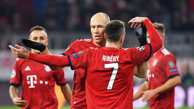 Das Duo Arjen Robben (links) und Franck Ribery befindet sich in ihrer letzten gemeinsamen Saison.