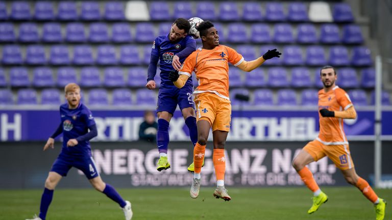 Aue verschenkt eine 2:1-Führung zuhause gegen Darmstadt. 