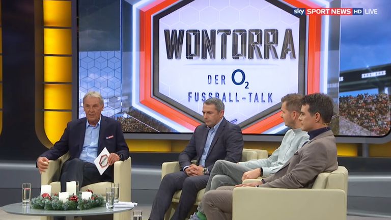 Klaus Allofs und Thomas Berthold sind zu Gast bei ''Wontorra - der o2 Fußball-Talk''.