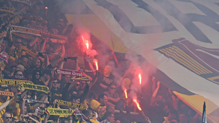 Dynamo Dresden droht den eigenen Fans mit Konsequenzen.