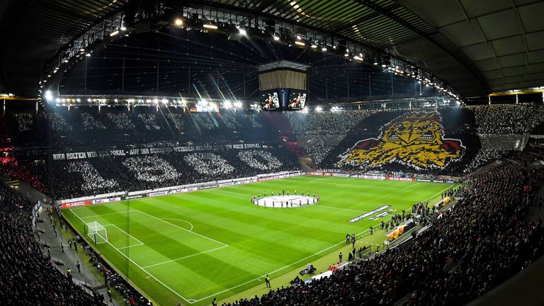 Frankfurt gegen Lazio