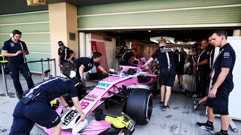 Force India Racing Point fährt 2019 nur noch unter dem Namen Racing Point.