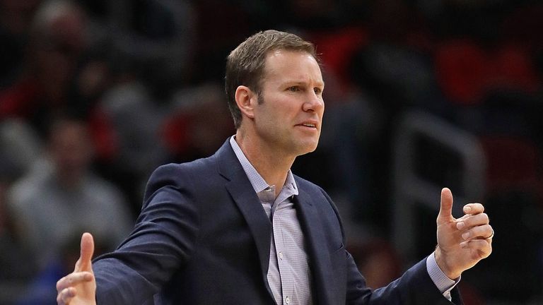 Fred Hoiberg war seit der Saison 2015/16 Coach der Chicago Bulls.