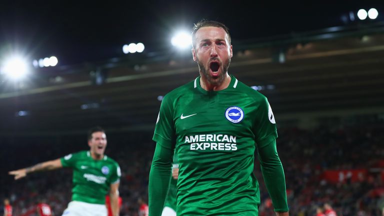 ... und Glenn Murray von Brighton & Hove Albion. 