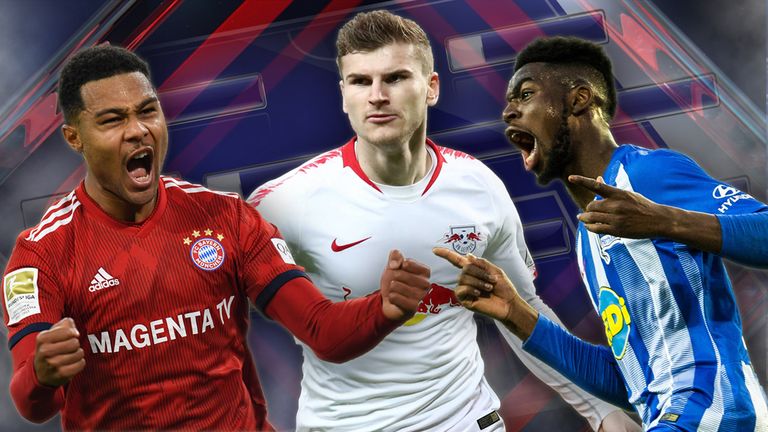 Bayerns Gnabry, Leipzigs Werner und Herthas Torunarigha gehören zur Top-Elf des 13. Spieltags.