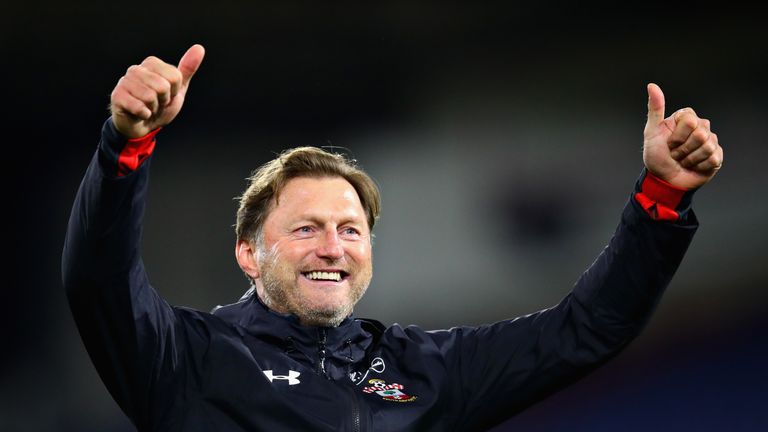 Ralph Hasenhüttl kommt bei den Fans des FC Southampton gut an.