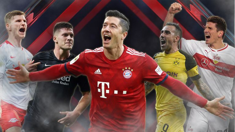 Robert Lewandowski hängt seine Sturmkonkurrenten ab.
