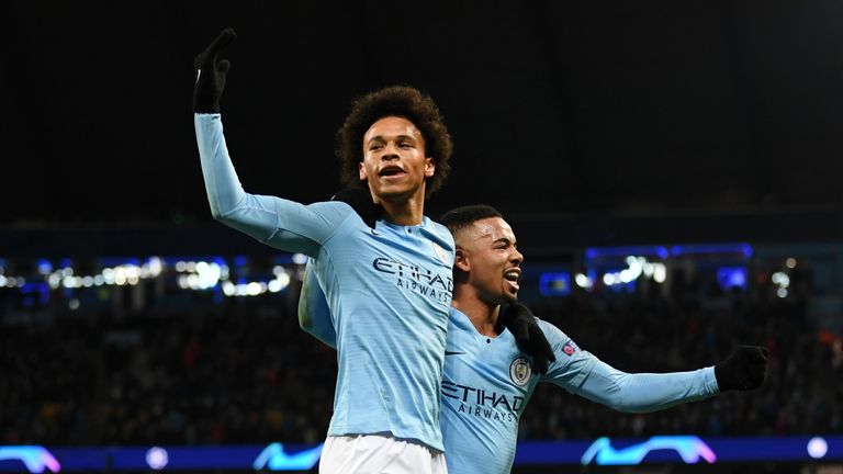 Gala-Auftritt in der Champions League. Leroy Sane trifft im Rückspiel gegen Hoffenheim doppelt. 