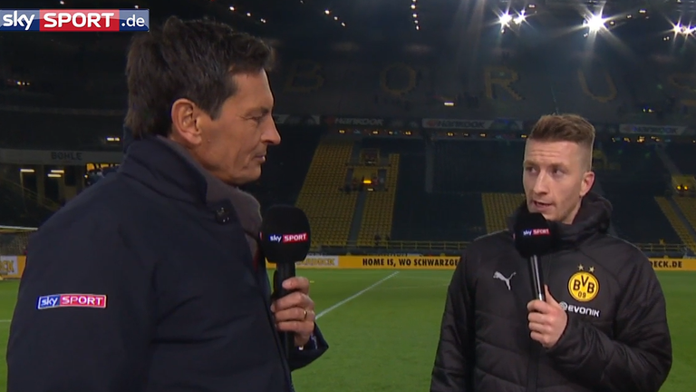 BVB-Kapitän Marco Reus zeigt sich trotz des 2:1-Sieges gegen Werder Bremen kritisch.