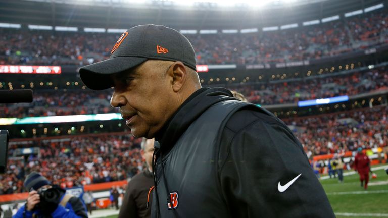 Marvin Lewis wurde nach 16 Jahren an der Seitenlinie bei den Cincinnati Bengals entlassen.