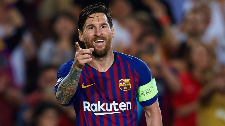 Lionel Messi traf gegen Eindhoven per Traumfreistoß.