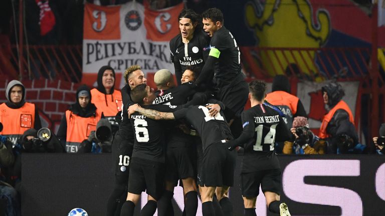 Gruppe C: Die Superstars aus Paris haben ihre Hausaufgaben gemacht. Der Sieg in Belgrad bedeutet das Achtelfinale und der Gruppensieg.