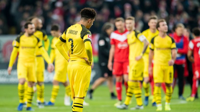 Borussia Dortmund kassierte bei Fortuna Düsseldorf die erste Saisonniederlage in der Bundesliga.
