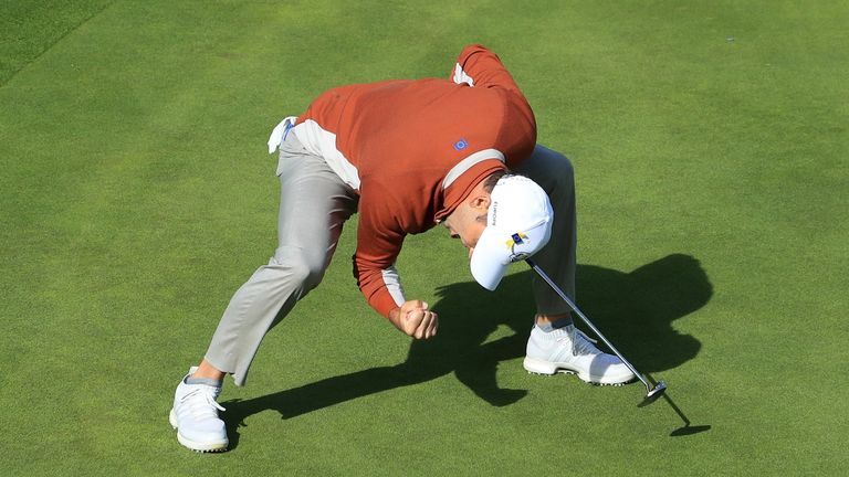 September 2018: Sergio Garcia erlangt mit dem Sieg gegen Rickie Fowler seinen 25,5. Punkt im Ryder Cup. Rekord! Mit 22 Siegen, zwölf Pleiten und sieben Unentschieden im Ryder Cup  zieht er am bisherigen Rekordhalter Sir Nick Faldo vorbei.