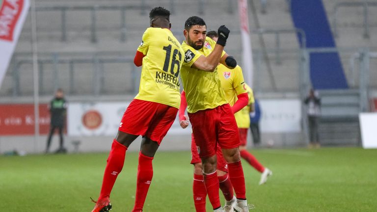 Uerdingen gewinnt gegen Energie Cottbus.