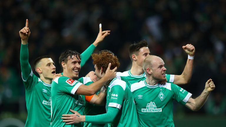 Nach fünf Spielen ohne Sieg kann Werder wieder feiern.