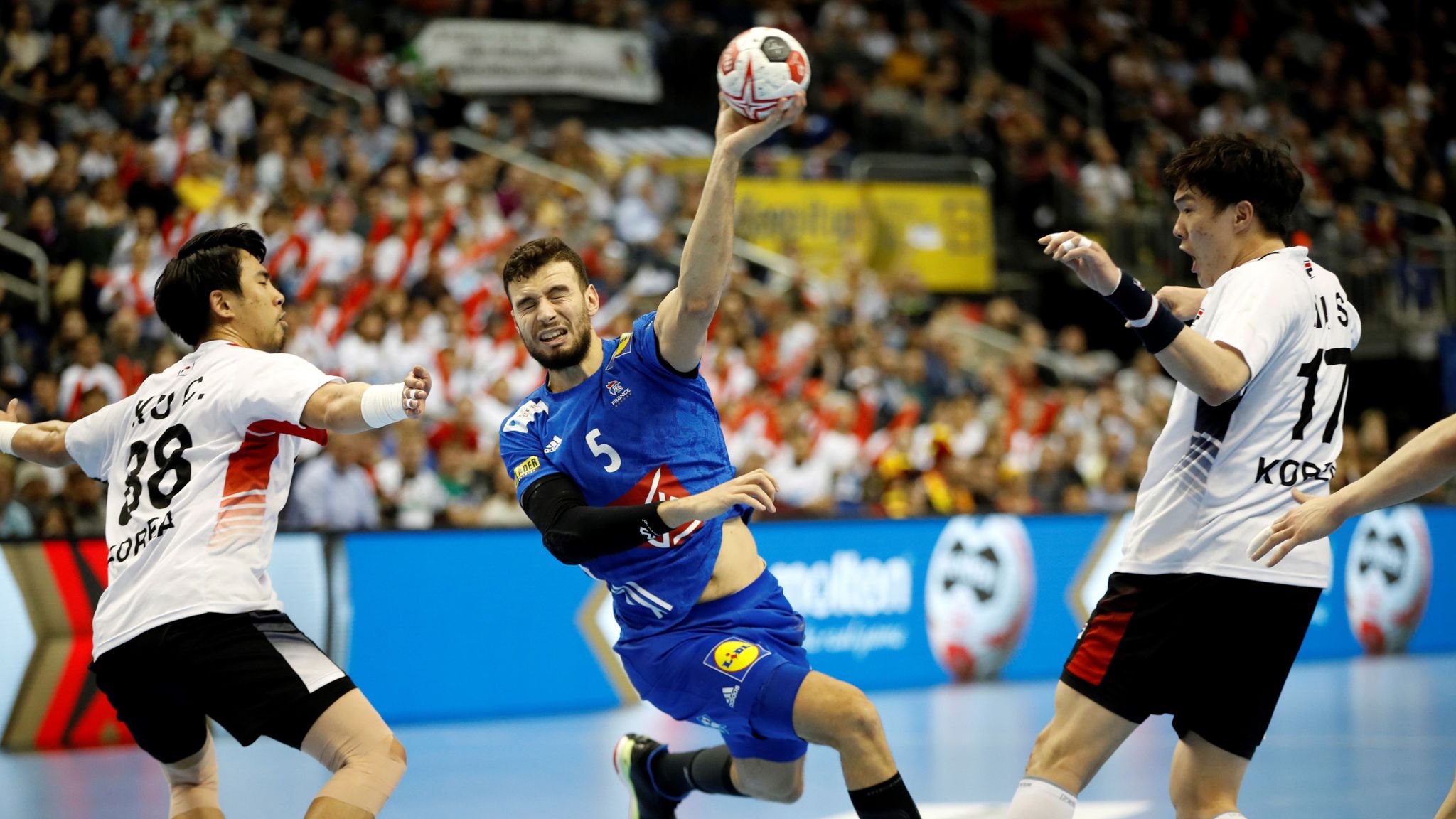 Handball-WM: Frankreich Müht Sich Zum Sieg - Kroatien In Hauptrunde ...